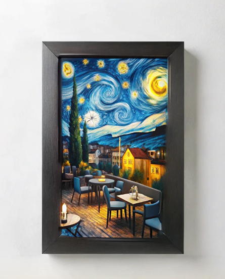 Постер для интерьера кофейни