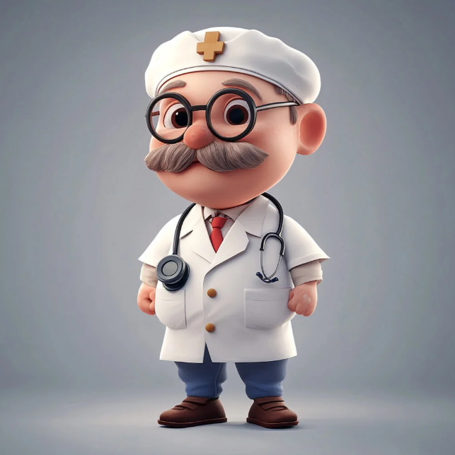 Создание обучающих персонажей. Работа ученика курса «Нейросети для решения творческих задач» от Contented.